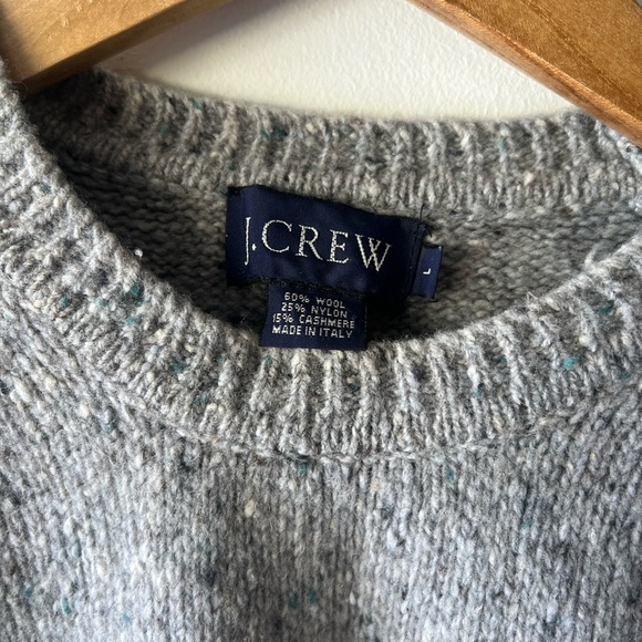 J. Crew Classic Gray Crewneck Sweater - Picture 4 of 7